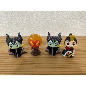 Disney Villains - Funko Mystery Minis - Vinyl Figures lot of 4